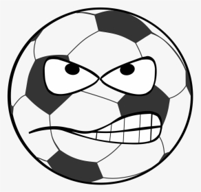 Clip Art Soccer Ball Cartoon, HD Png Download, Transparent PNG