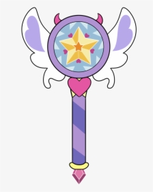 Sparkle Clipart Star Disney - Star Vs The Forces Of Evil Star's New Wand, HD Png Download, Transparent PNG