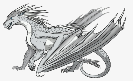 Transparent Icicle Png - Wings Of Fire Icewing, Png Download, Transparent PNG