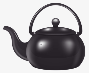 Black Tea Pot Png Image Free Download Searchpng - Tea Kettle Png, Transparent Png, Transparent PNG