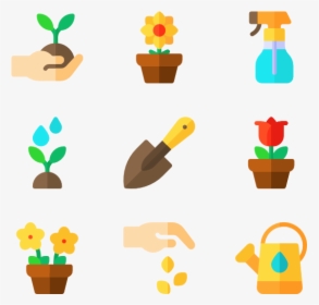 House Plants - Flower Pot Icon, HD Png Download, Transparent PNG