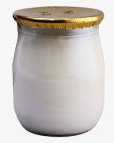 Small Glass Yoghurt Pot - Envase De Yogurt Png, Transparent Png, Transparent PNG