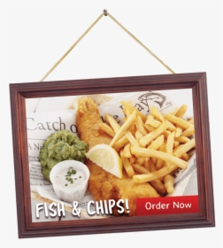Uk Fish N Chips, Hd Png Download , Png Download - Fish And Chips British, Transparent Png, Transparent PNG