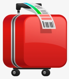 Download Suitcase Png Image - Red Suitcase Clipart, Transparent Png, Transparent PNG