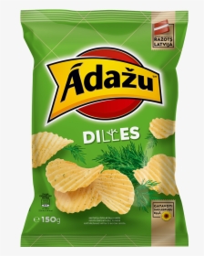 Potato Chips With Dill Flavour - Adazu Tomatu Cipsi, HD Png Download, Transparent PNG