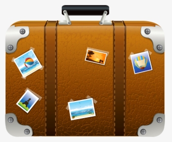 Suitcase Clipart Transparent Background, HD Png Download, Transparent PNG