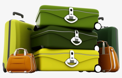 Graphic Stock Suitcases Png Picture Gallery - Transparent Background Luggage Clipart, Png Download, Transparent PNG