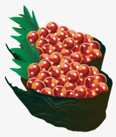 Salmon Roe Sushi - Salmon Roe Clip Art, HD Png Download, Transparent PNG