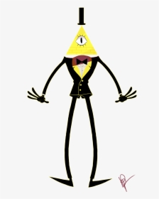 “i Love Bill Cipher, The Evil Sentient Dorito Chip - Object Head Bill Cipher, HD Png Download, Transparent PNG