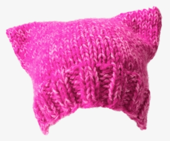 Hand Knit Beanie Pussyhat Clip Arts - Pussy Hat Vector Free, HD Png Download, Transparent PNG