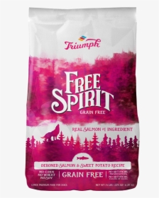 Triumph Dog Free Spirit Salmonsweetpotatorecipe 14lb - Triumph Grain Free Dog Food, HD Png Download, Transparent PNG