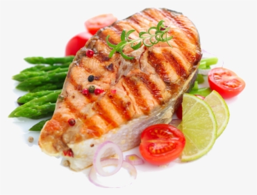 Salmon Clipart Grilled Salmon - Grilled Salmon Fish Png, Transparent Png, Transparent PNG