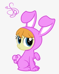 Cute Poppy Troll Holding Pumpkin Clipart - My Little Pony Bunny, HD Png Download, Transparent PNG