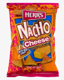 Transparent Dorito Bag Png - Herr's Nacho Cheese Tortilla Chips, Png Download, Transparent PNG