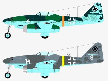 Airplane Germany Military Aircraft Fighter Aircraft - Free Origami Jet Fighter Plane Plans, HD Png Download, Transparent PNG