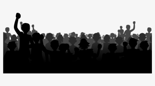 Crowd Drawing Background - Crowd Png, Transparent Png, Transparent PNG