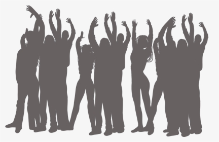 Transparent Crowd Of People Png - Party People All White Png, Png Download, Transparent PNG