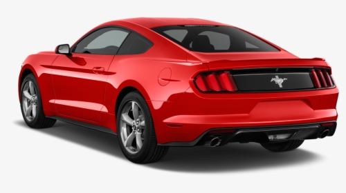 Ford Mustang Png - Mustang Ecoboost 2018 Rear, Transparent Png, Transparent PNG