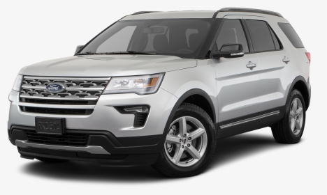 White 2018 Ford Explorer, HD Png Download, Transparent PNG