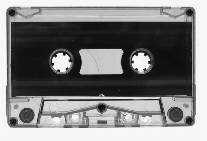 Audio Cassette Black Label - Cassette Png, Transparent Png, Transparent PNG
