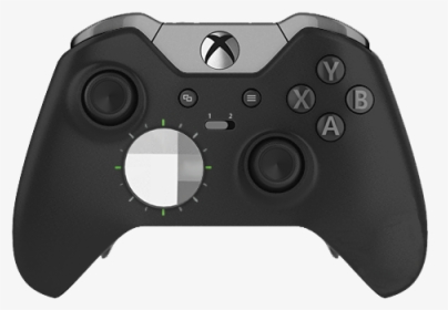 Black Xbox Elite Controller, HD Png Download, Transparent PNG
