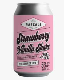 Rascals Brewery Milkshake Can-photo Credit - Bottle, HD Png Download, Transparent PNG