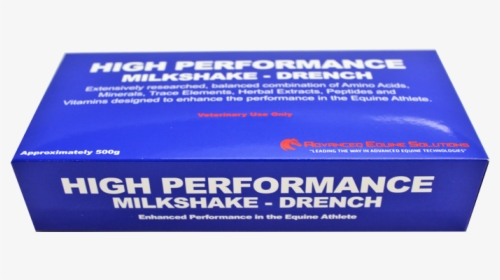 High Performance Milkshake - Box, HD Png Download, Transparent PNG