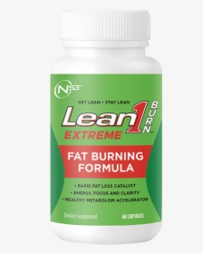 Lean1 Burn Extreme - Lean 1 Fat Burner Pills, HD Png Download, Transparent PNG