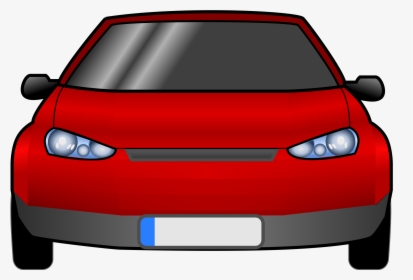 Cartoon Car Front View Png Clipart , Png Download - Car Front Clipart, Transparent Png, Transparent PNG