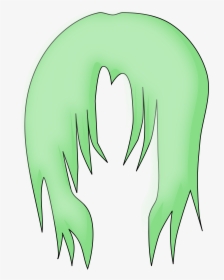 Anime hair, cartoon, hair, female png