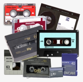 Various Analog Tapes - Cassette Deck, HD Png Download, Transparent PNG