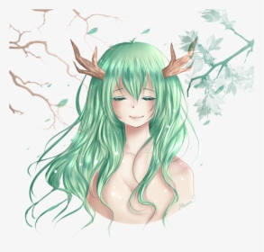 Anima Drawing Long Hair - Anime, HD Png Download, Transparent PNG