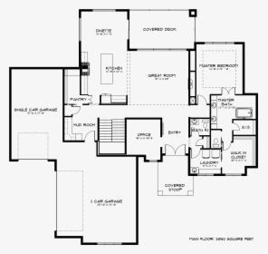 Technical-drawing - Floor Plan, HD Png Download, Transparent PNG