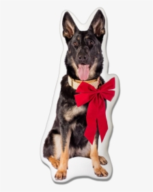 German Shepherd Christmas Pillow - Old German Shepherd Dog, HD Png Download, Transparent PNG