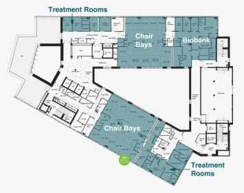 Floor Plan Level 6 - Chemotherapy Treatment Floor Plan, HD Png Download, Transparent PNG
