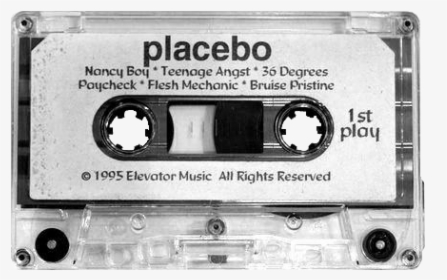 Transparent “placebo” Cassette Tape - Cassette Deck, HD Png Download, Transparent PNG