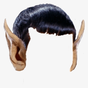 Vulcan Spock Hair - Star Trek Ears Png, Transparent Png, Transparent PNG