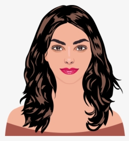 Hairstyle,black Hair,hair - Women Colored Png, Transparent Png, Transparent PNG