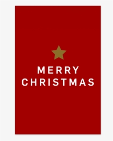 Merry Christmas Red Christmas Card - Poster, HD Png Download, Transparent PNG