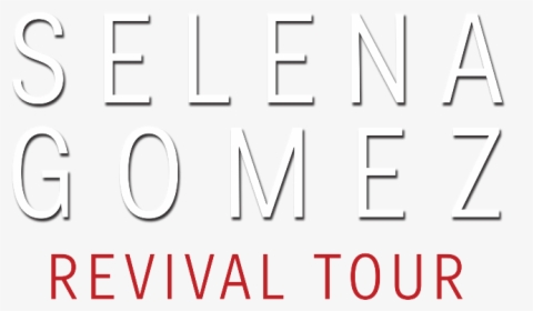 Selena Gomez Revival Tour Logo Png, Transparent Png, Transparent PNG
