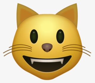 Smiling Cat Emoji Png - Smiling Cat Emoji, Transparent Png, Transparent PNG