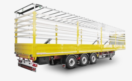 3-axle Lightweight Platform Semitrailer - Trailer Truck, HD Png Download, Transparent PNG