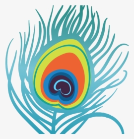Fluted Free On Dumielauxepices - Peacock Feather Logo Png, Transparent Png, Transparent PNG