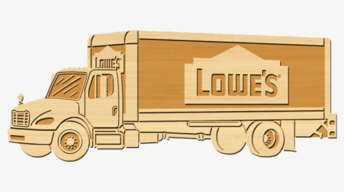 Wooden-semi - Truck, HD Png Download, Transparent PNG