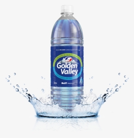 Golden Valley Drinking Water - Plastic Bottle, HD Png Download, Transparent PNG