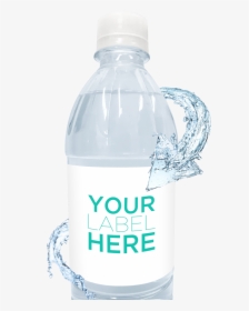 Custom Labeled Bottle - Paradise Water Bottle, HD Png Download, Transparent PNG
