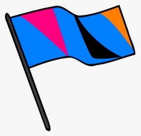 Color Guard Clipart - Colorguard Flag Clipart, HD Png Download, Transparent PNG