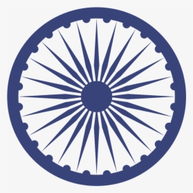 Indian Flag Chakra Png - Vector Ashoka Chakra Png, Transparent Png, Transparent PNG