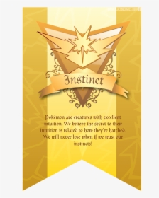 Team Instinct Banner - Poster, HD Png Download, Transparent PNG