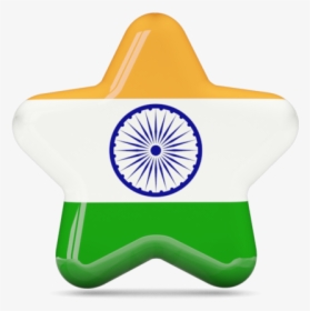 National Flag Of India Png Pic - Indian Flag Star Png, Transparent Png, Transparent PNG
